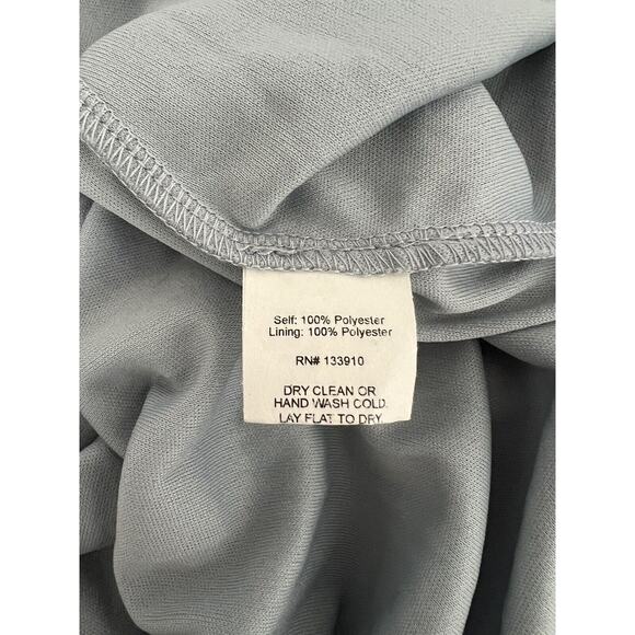 Show Me Your Mumu Maxi Dress Formal Blue Size Large - Picture 6 of 9